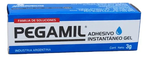 adhesivo instantáneo en gel PEGAMIL 3g